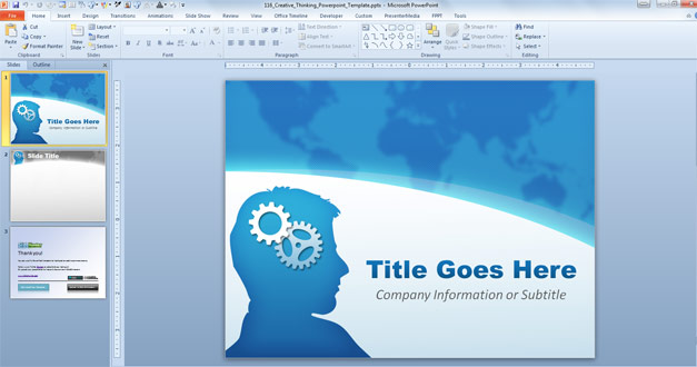 Free Download Template Powerpoint 2010
